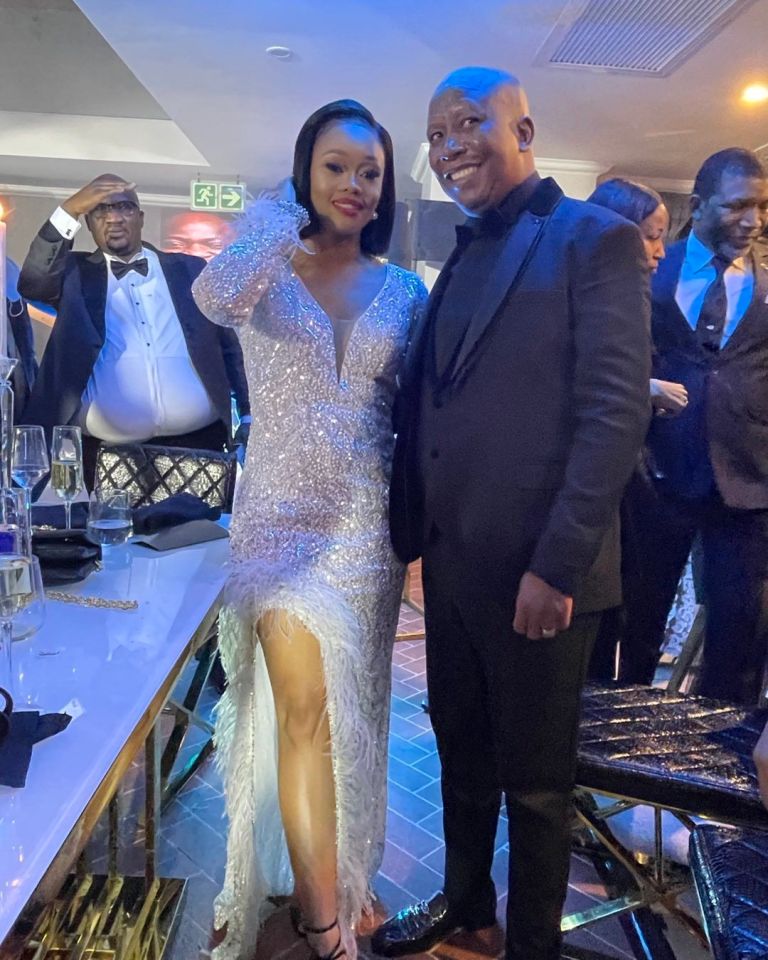 Madly in love with you: Julius Malema’s sweet message to his wife