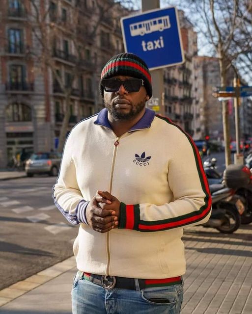 DJ Maphorisa shows off his Gucci Adidas sweater