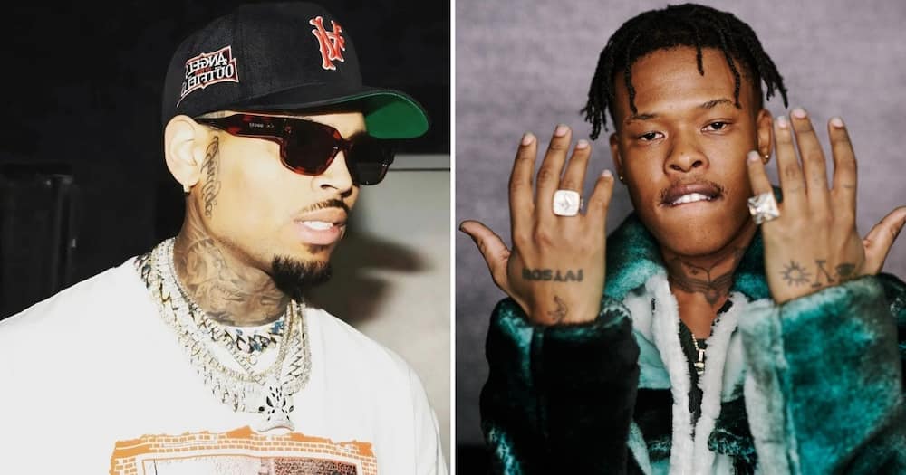 Nasty C finally meets Chris Brown in the United Kingdom