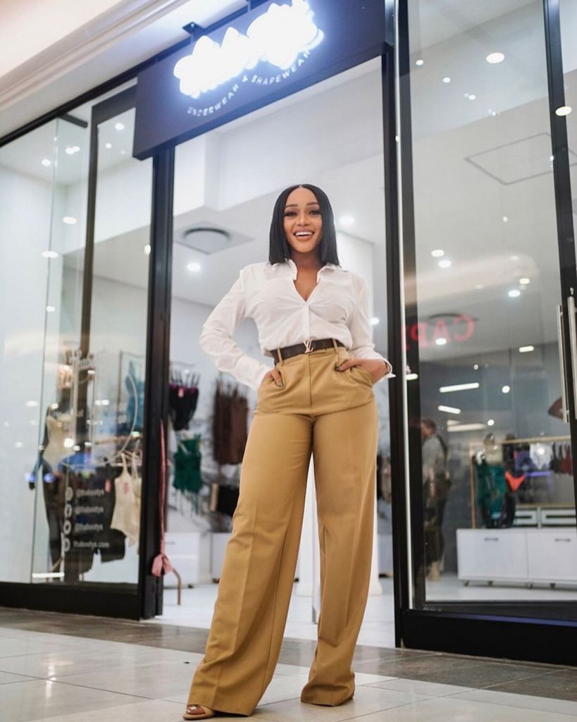 Video of Thando Thabethe falling in public