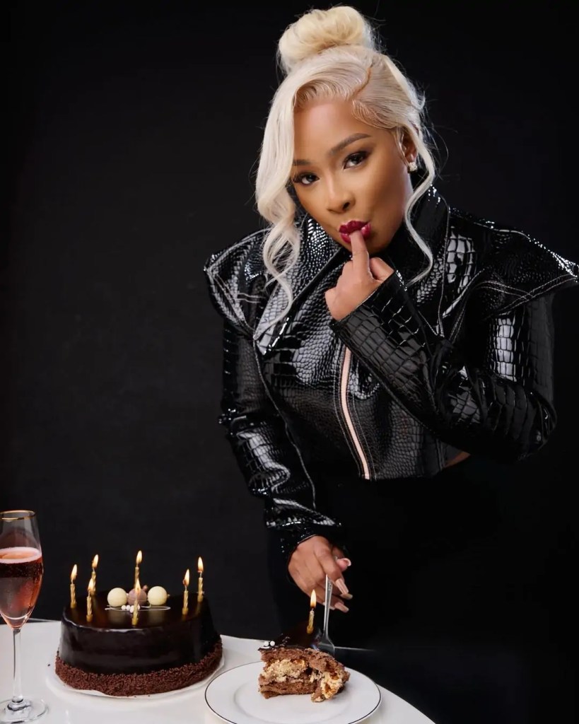 Boity celebrates her 33rd birthday with a new look