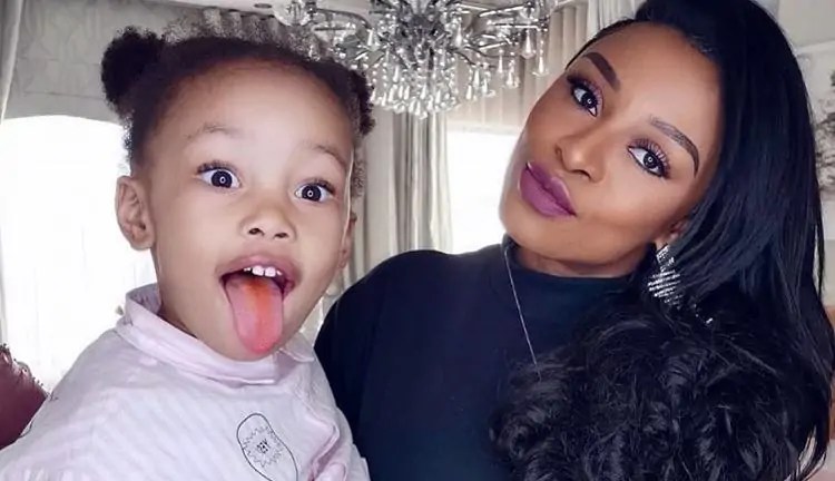 Social Media reacts after DJ Zinhle shares cute photo of Murdah Bongz with Kairo Forbes