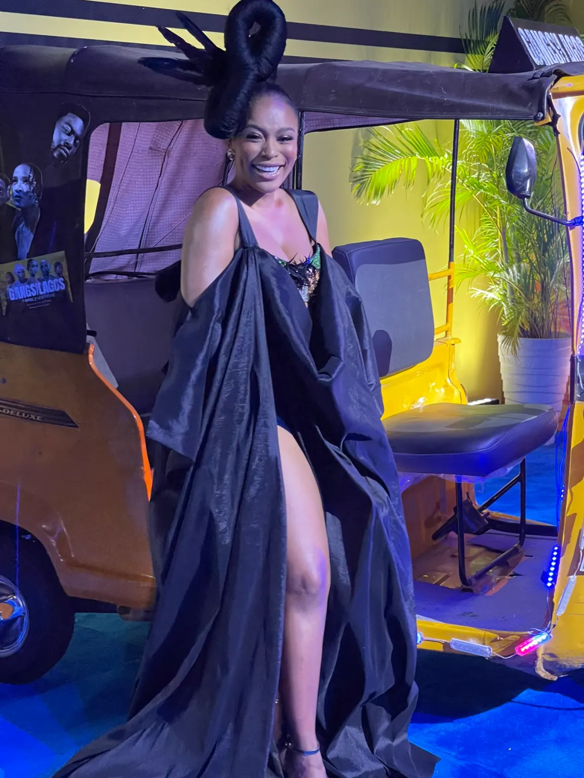 Nomzamo Mbatha at the Gangs of Lagos – Pics