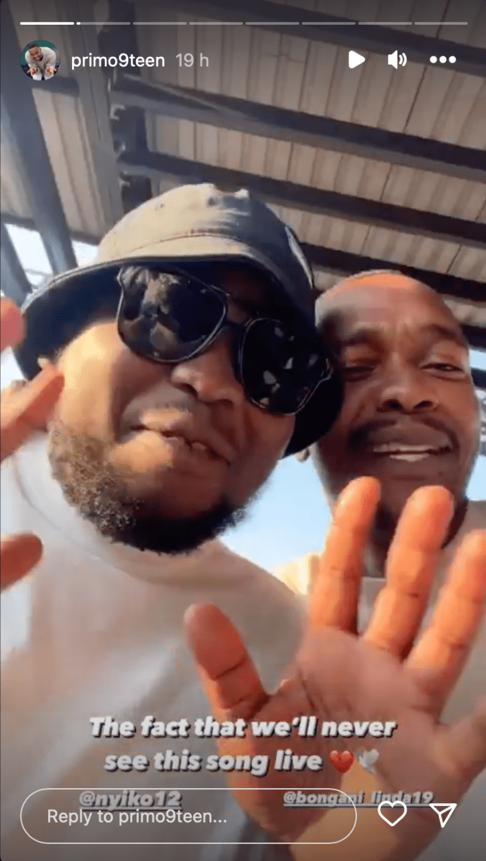 Primo Baloyi Says He Did Not Slap Uncle Vinny
