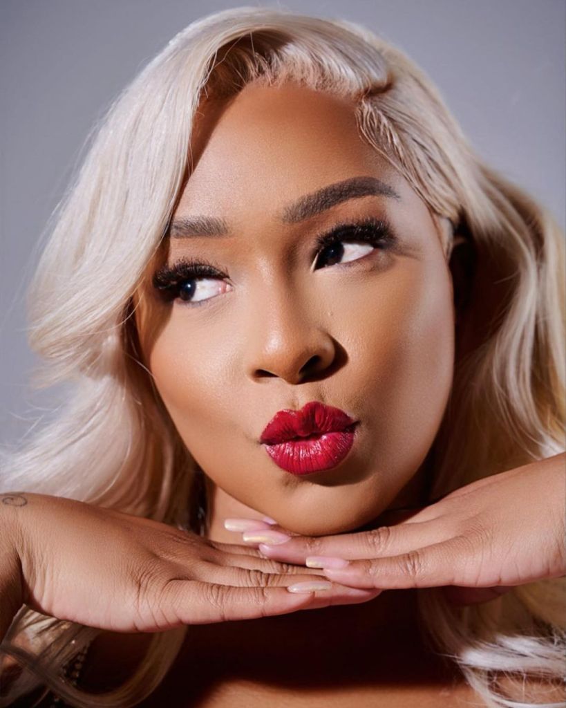 Boity Thulo shows off her stunning new look
