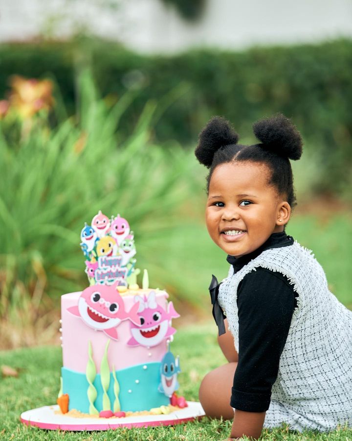PICS: Andile Mpisane and Sithelo Shozi celebrate their daughter’s 3rd Birthday