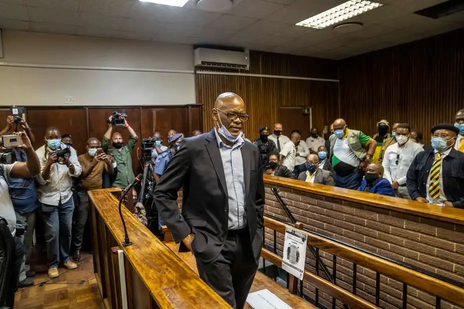Ace Magashule in high spirits following expulsion from ANC