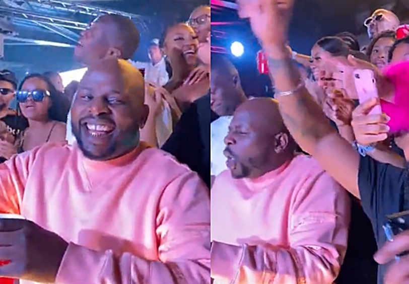 Video: DJ Maphorisa vibes with beautiful ladies weeks after beating up Thuli Phongolo