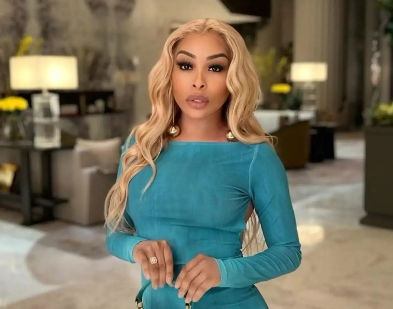 Khanyi Mbau Responds to Rumors Of Breaking Up With Kudzai