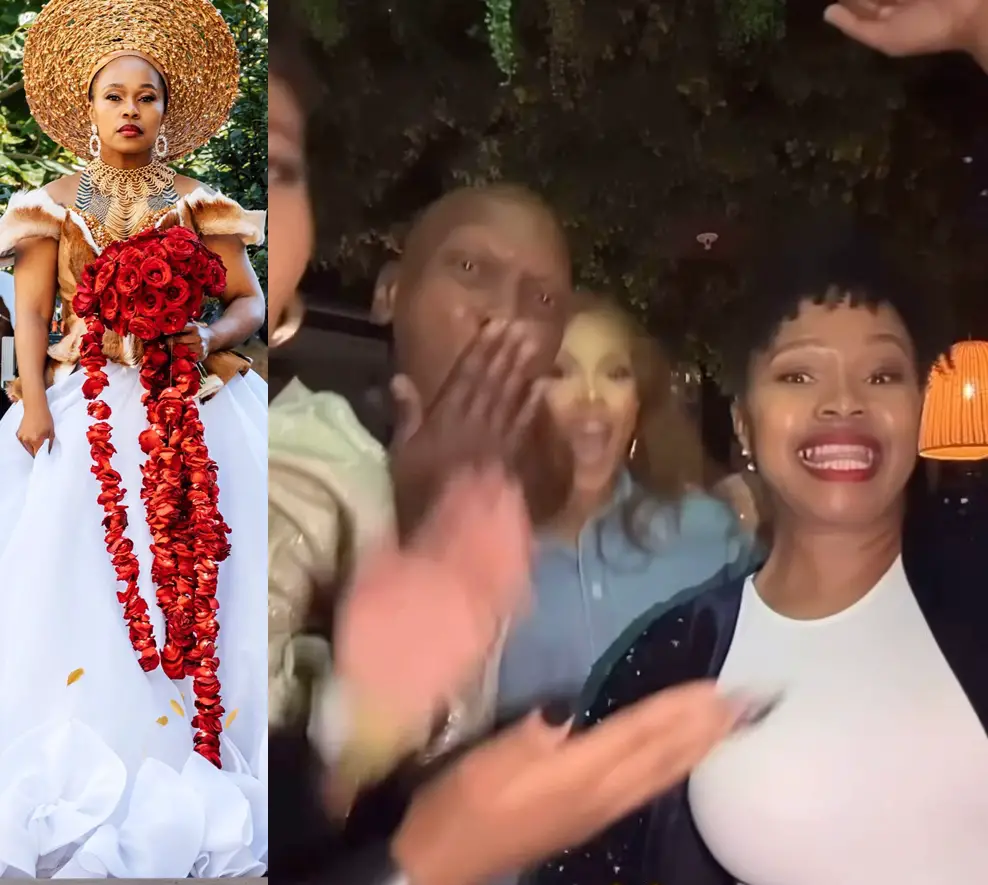 Video: Inside The River wrap party, actress Sindi Dlathu is really a vibe