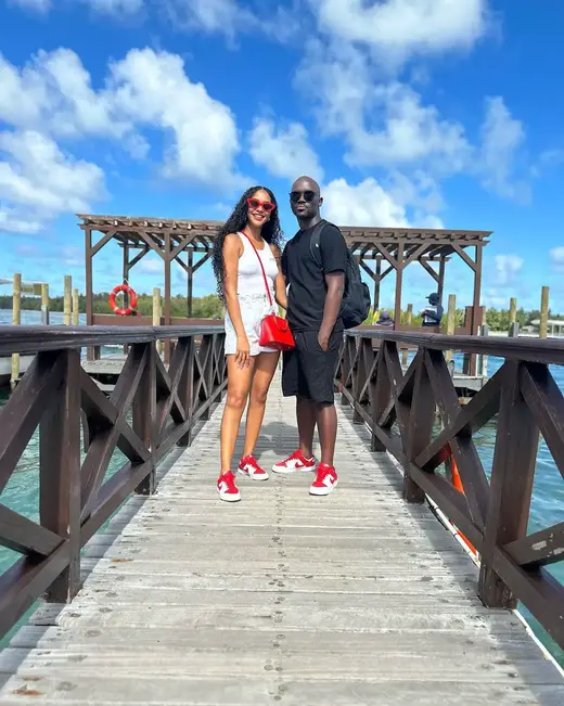 Inside Liesl Laurie and Musa Mthombeni’s vacation in Mauritius