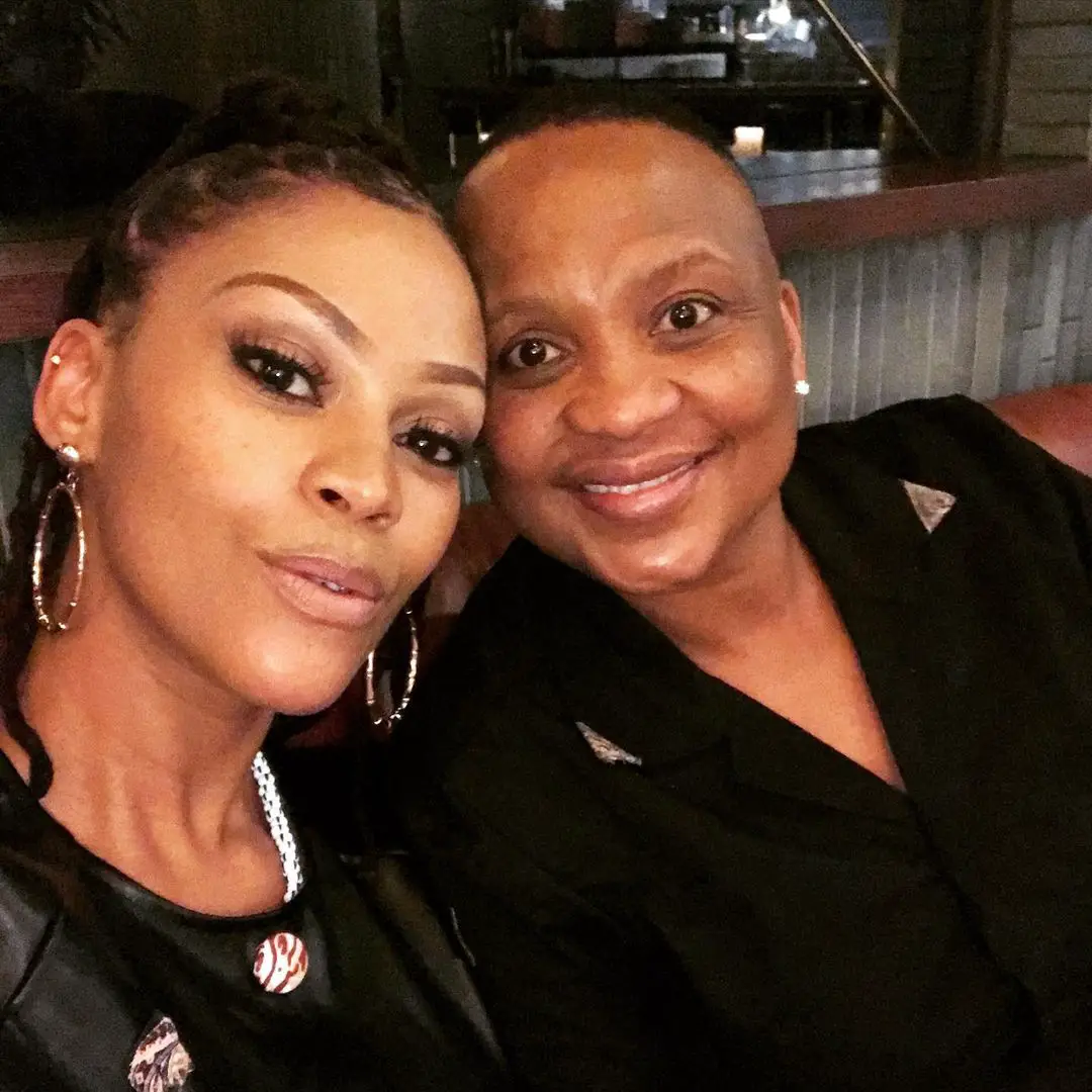 Actress Letoya Makhene rubbishes claims her wife, Lebo is abusive