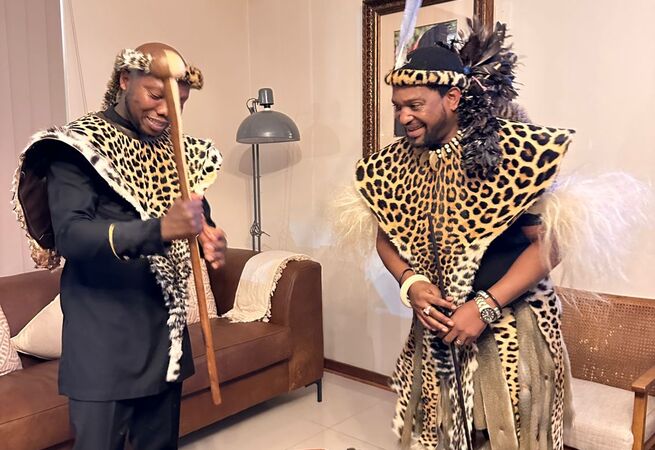 Zulu King Honors Tbo Touch with a Special Gift at Reed Dance Ceremony