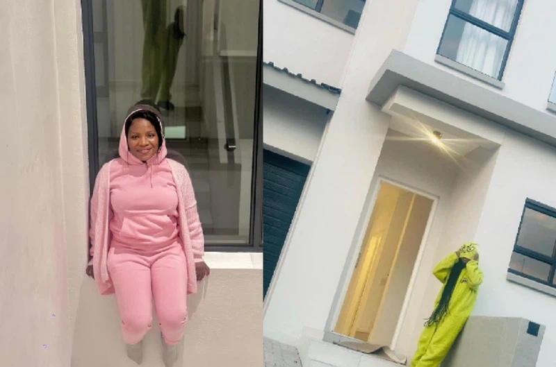 ‘Whose going to stay here now?’ Makhadzi shows off her third house [pictures]