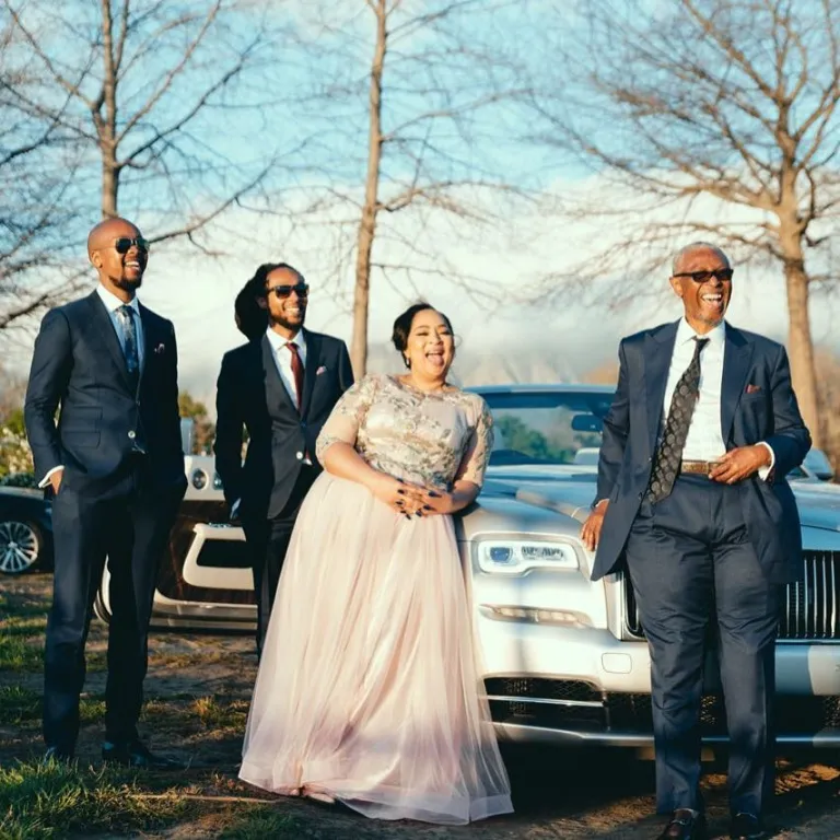 Minnie Dlamini celebrates her parents’ 34th wedding anniversary