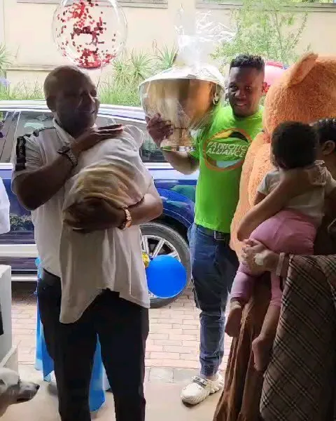 Kenny Kunene announces the arrival of his newborn son