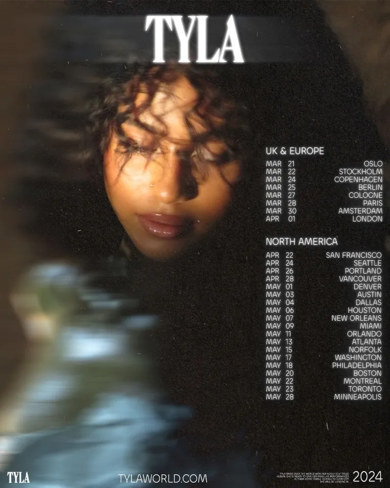 Tyla Announces International Tour In Support of Her Forthcoming Debut Album