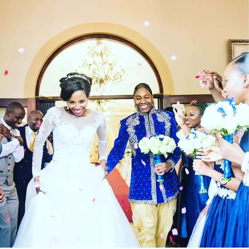 Married for 7 years: Caster Semenya celebrate Wedding anniversary