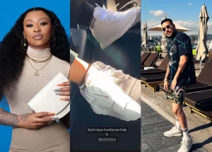 DJ Zinhle shows off gift AKA bought for Asante