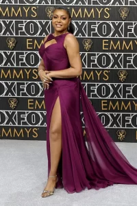 Taraji P. Henson looks stunning in slit gown at the 2023 Emmys red carpet – Photos