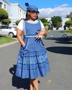 Top Shweshwe Dresses Makoti A Cultural Tapestry Of South Africa