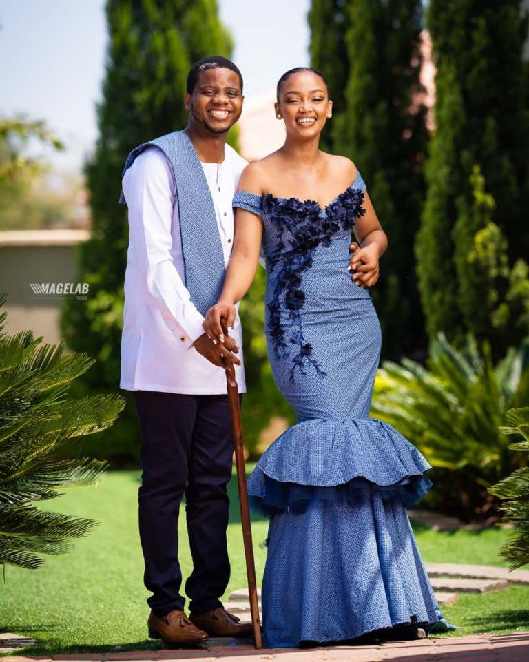 Newst Elegantly Designed Traditional Shweshwe Dresses For Wedding