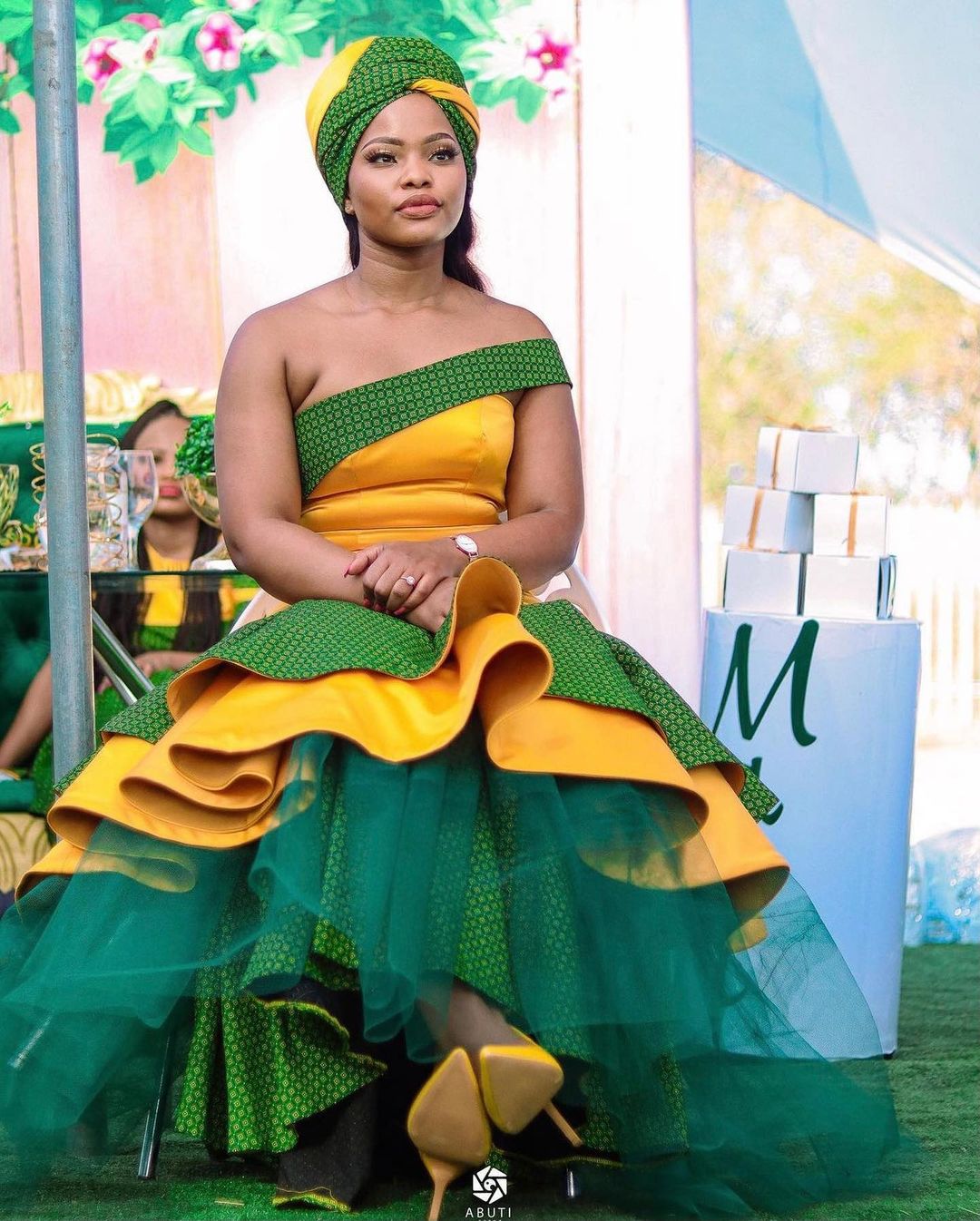 LATEST TRADITIONAL SHWESHWE WEDDING DRESSES 2024