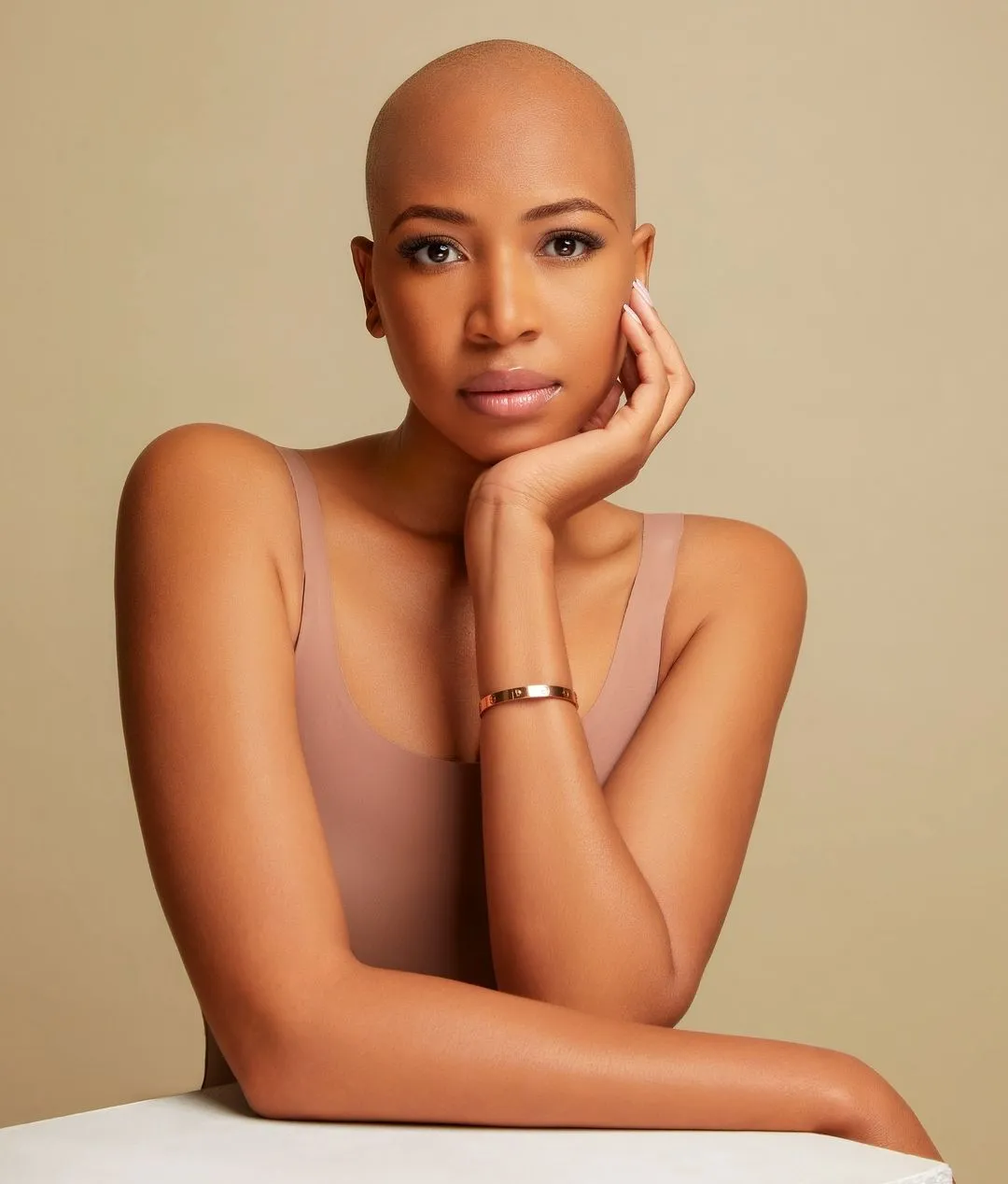 Blue Mbombo goes bald