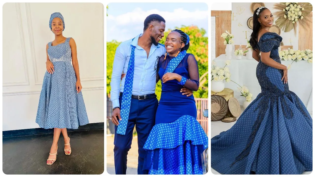 Latest African Traditional Tswana Dresses Styles 2024