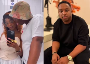 WATCH: DJ Shimza gets loved up with his long-term girlfriend