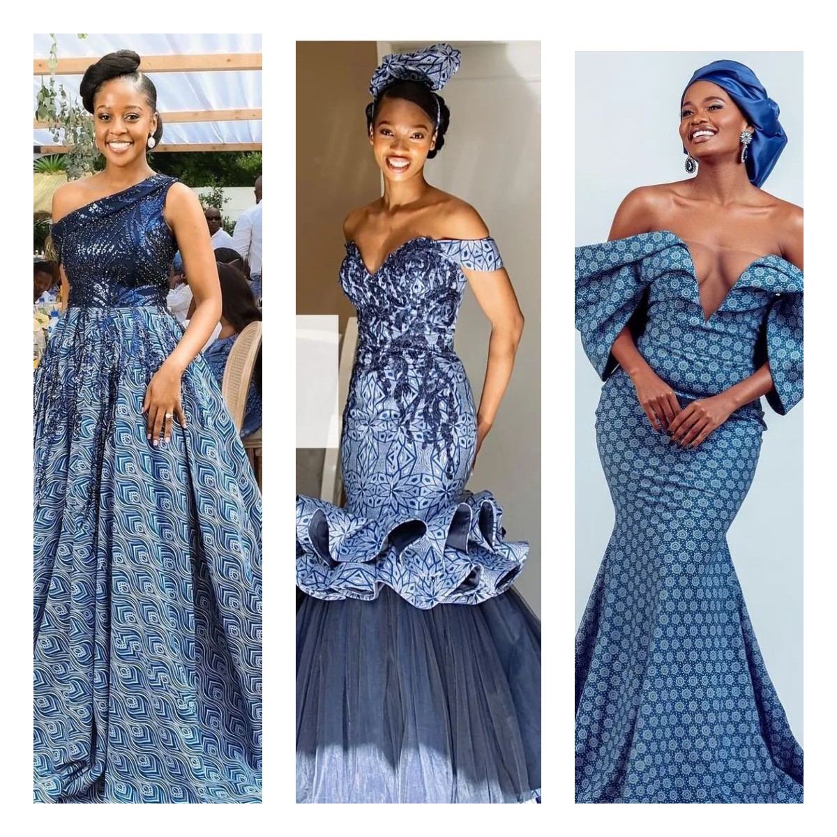 ELEGANT AFRICAN DRESSES FOR WEDDING