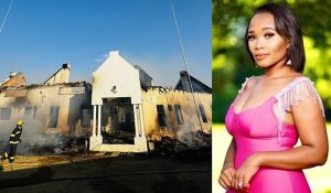 Tragedy as Skeem Saam actress Innocent Sadiki’s house burns to the ground – WATCH
