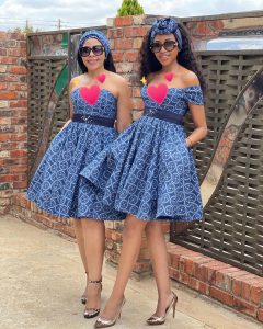 Cute Tswana Traditional Dresses For Wedding 2024