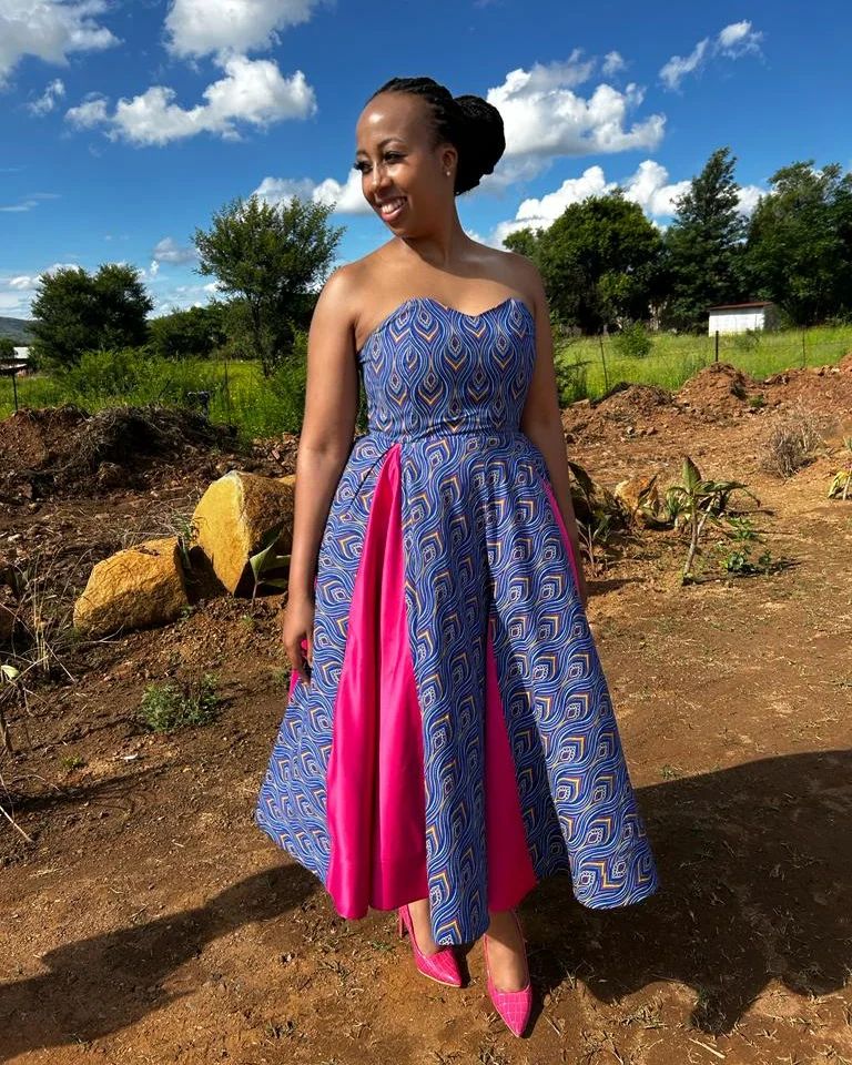 Amazing Shweshwe Traditional Attires For Wedding Events