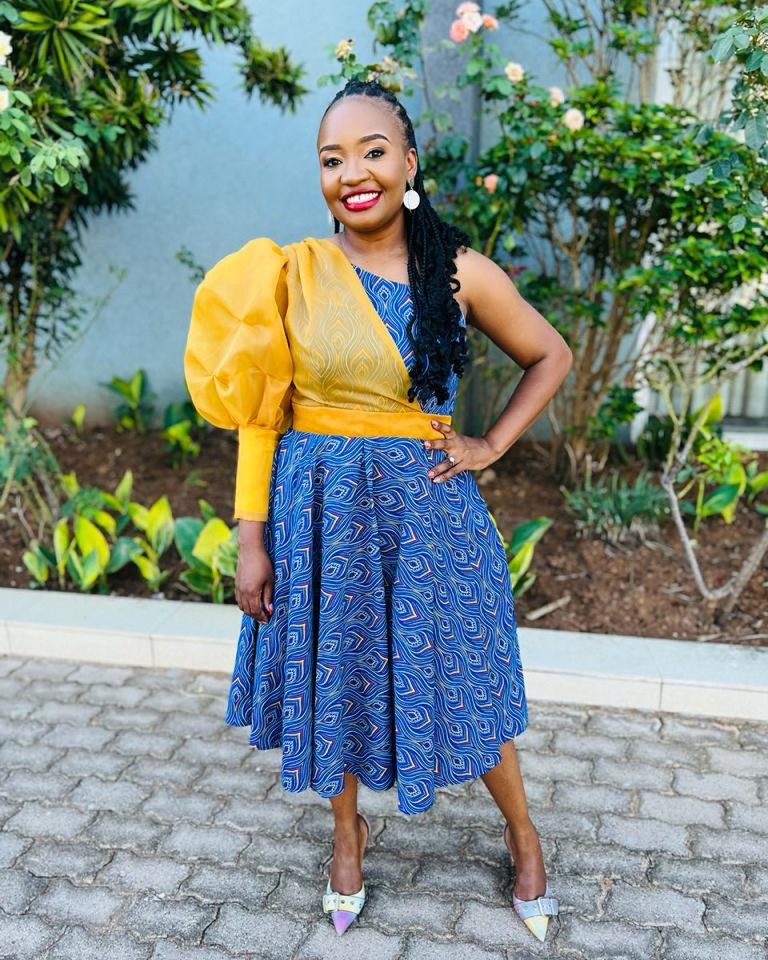 Tswana Traditional Wedding Dresses For Black Women’s