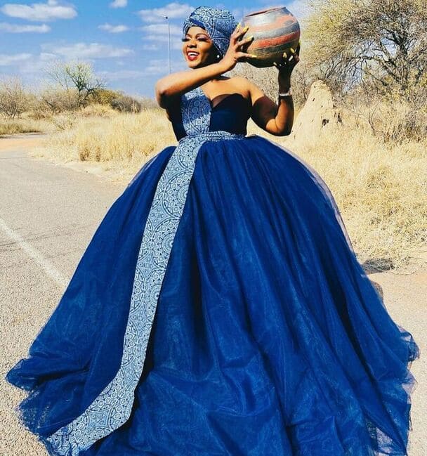 South African Tswana Traditional Dresses 2024