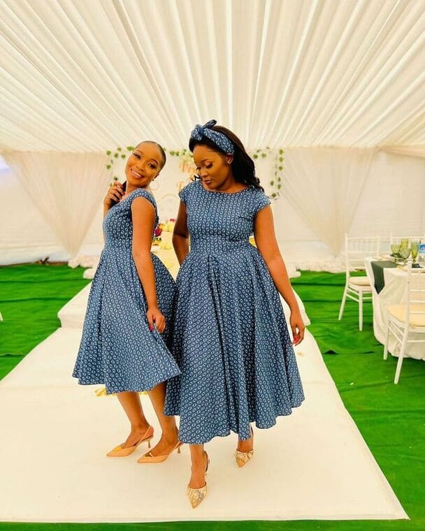 South African Tswana Traditional Dresses 2024