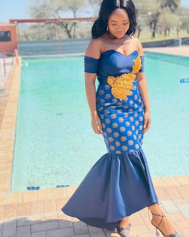 South African Tswana Traditional Dresses 2024