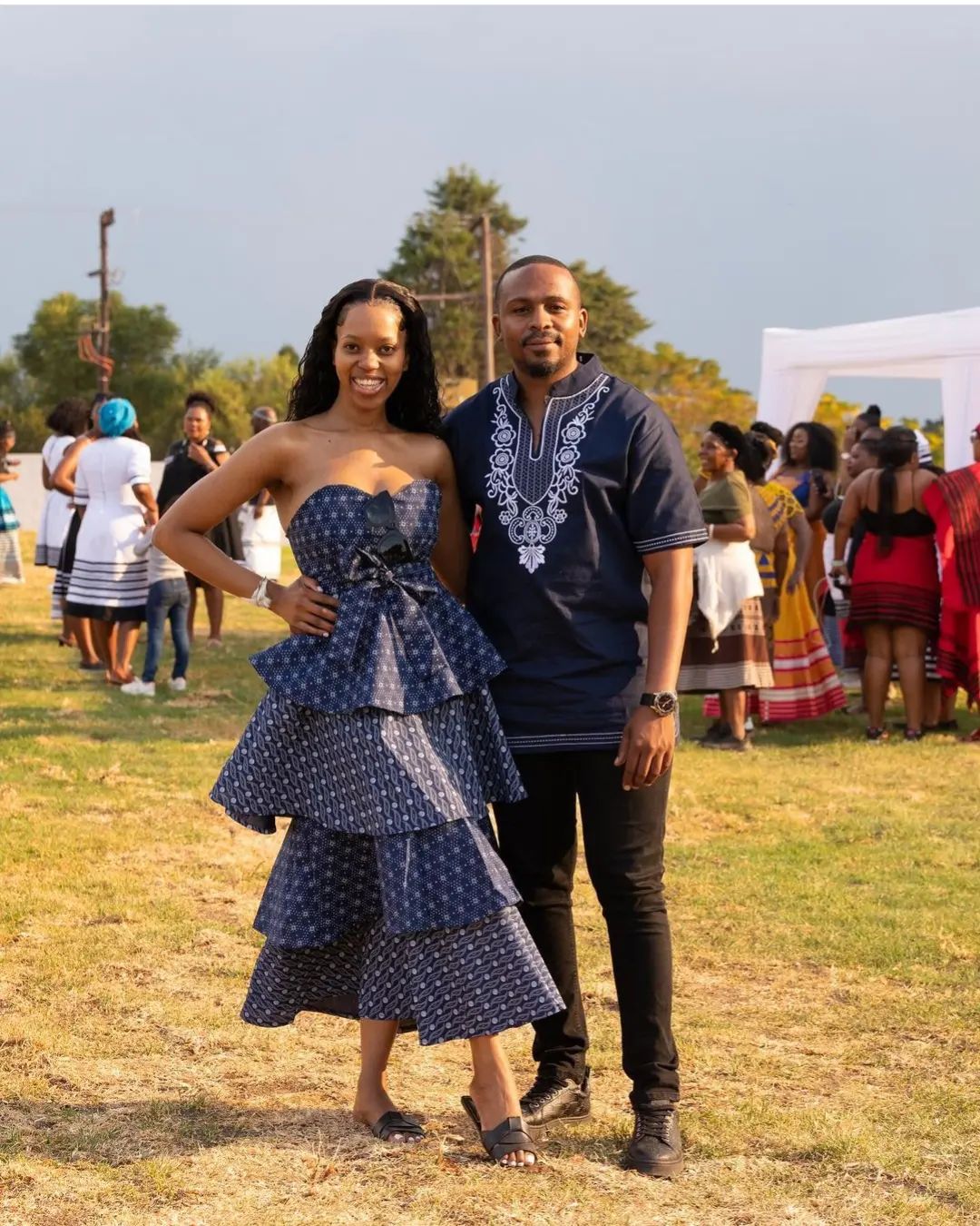 A Celebration Of Shweshwe Fashion: Stunning Dresses For Makoti