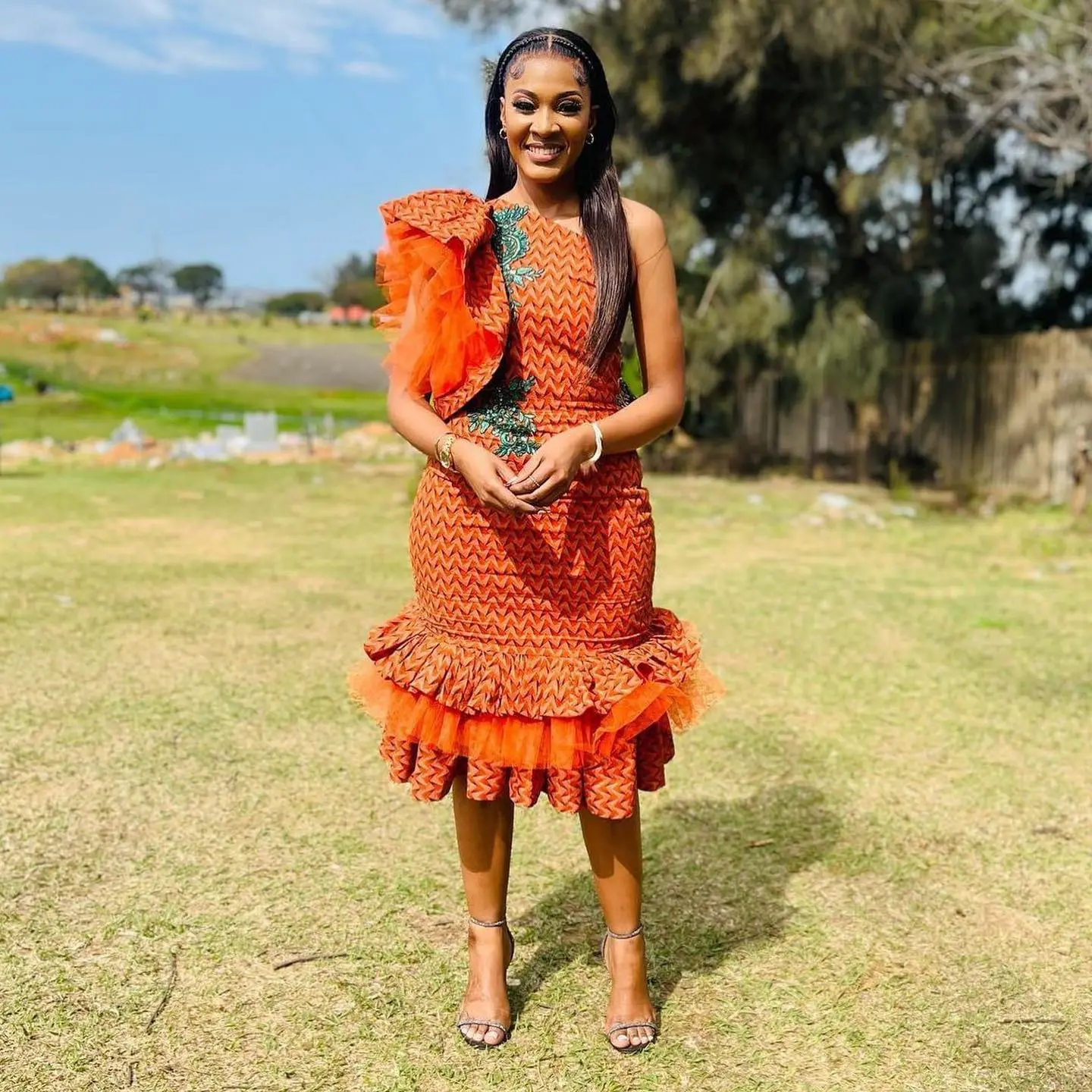Amazing Shweshwe Dresses 2024 For South African