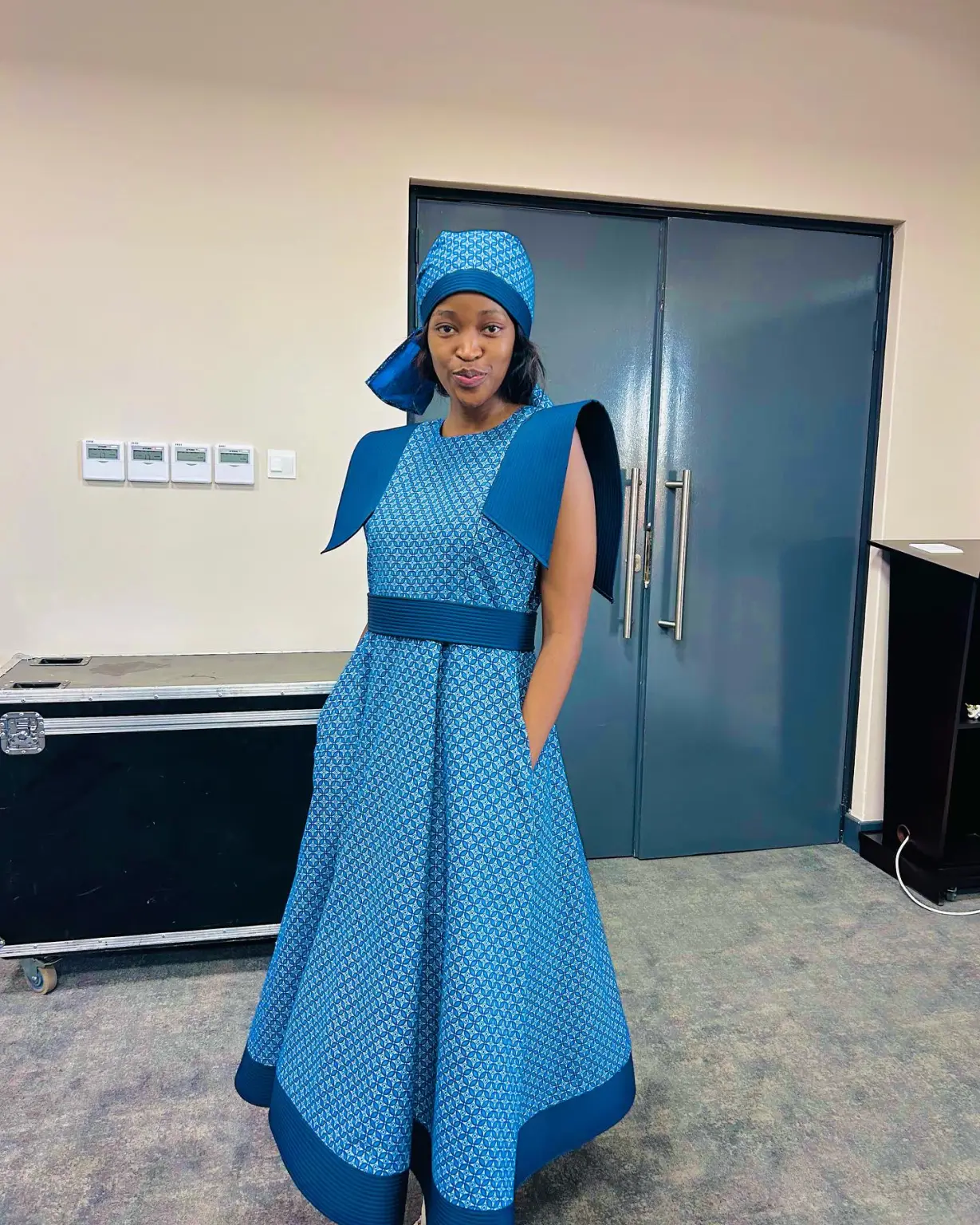 Shweshwe Royalty: Inspired by Celebrity Takes on the Shweshwe Dress