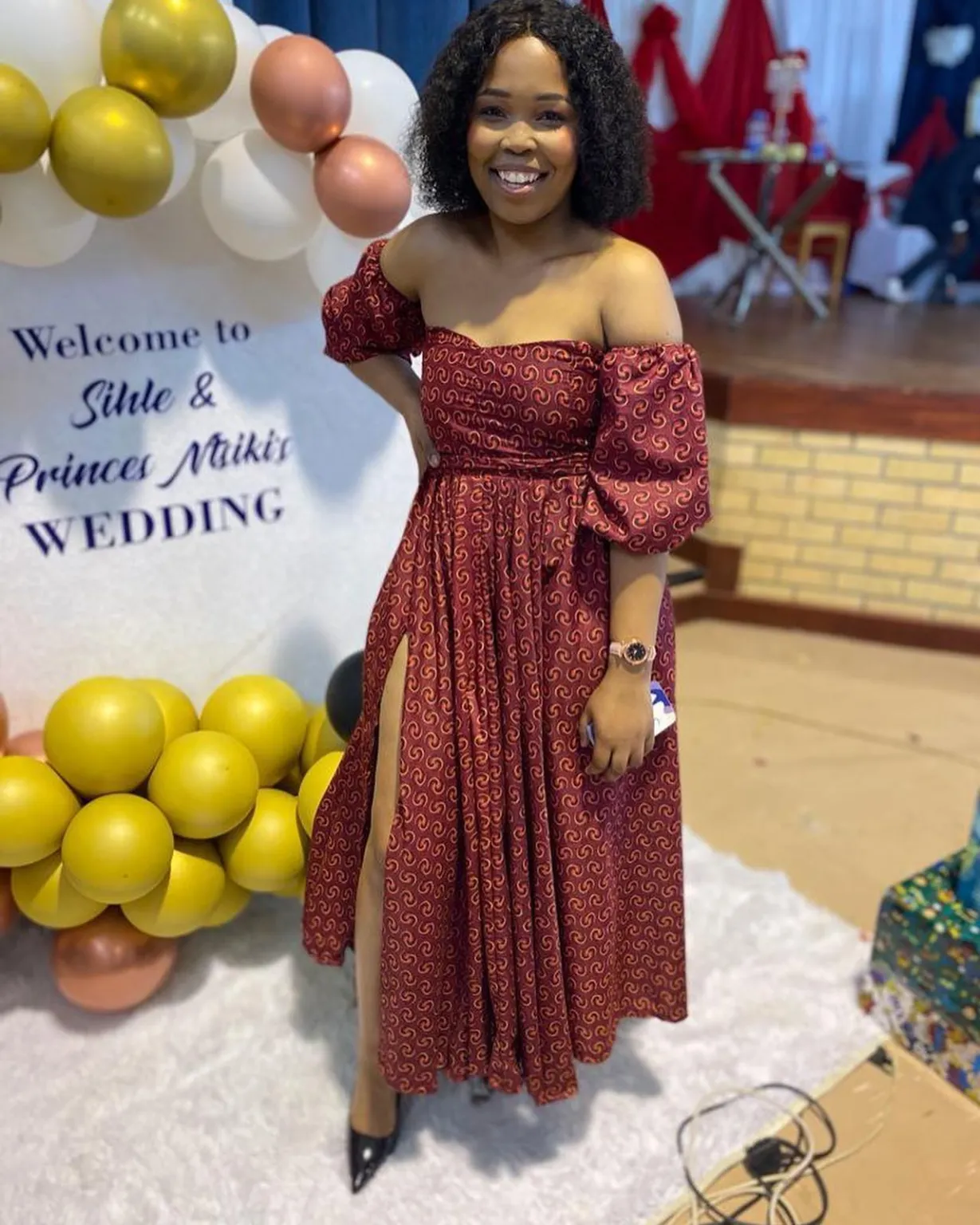Shweshwe Royalty: Inspired By Celebrity Takes On The Shweshwe Dress 2024