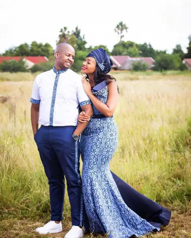 AFRICAN TSWANA TRADITIONAL WEDDING DRESS STYLES