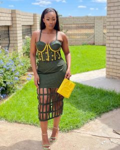 Cute Tswana Traditional Dresses For Wedding 2024