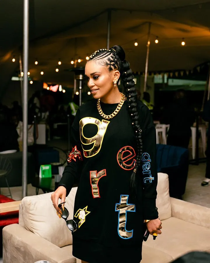 Pearl Thusi Shares Her Recent Church Experience