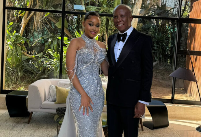 Julius Malema's R28,000 shoes and R300,000 outfit at Durban July break the internet (SEE PICS)