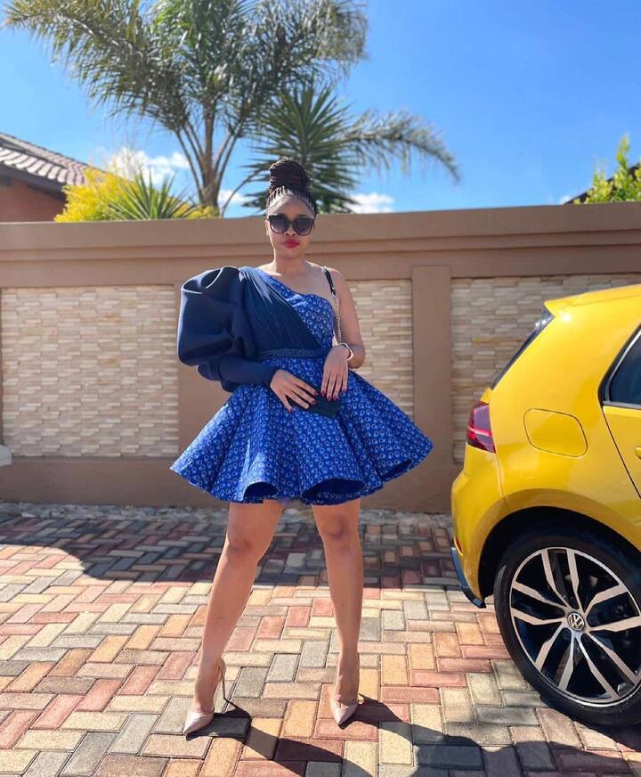 Sotho Shweshwe Dresses – Best for Young Ladies 2024
