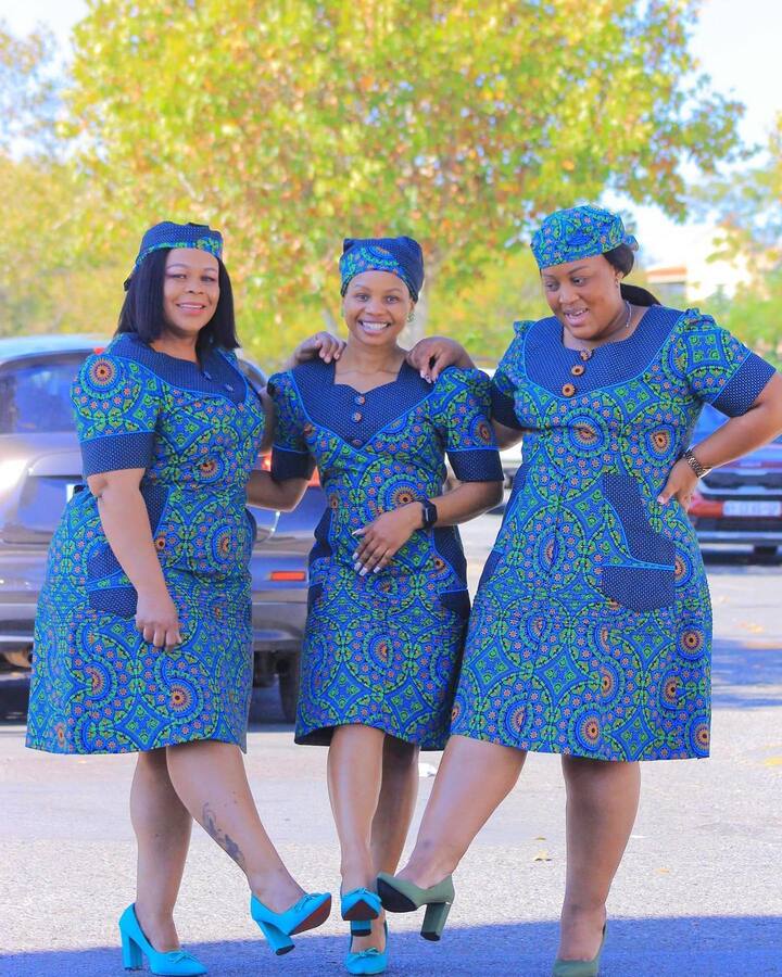 Latest Sotho Traditional Dresses Designs 2024