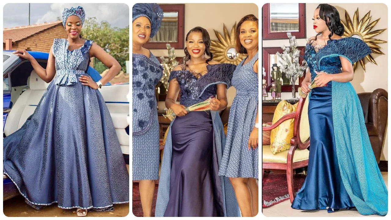 South African Tswana Traditional Dresses 2024