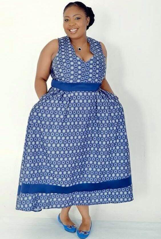 Shweshwe Attire for Plus Size In South Africa 2024